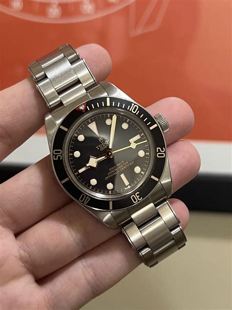 tudor black bay 58 case thickness|black bay 58 gilt.